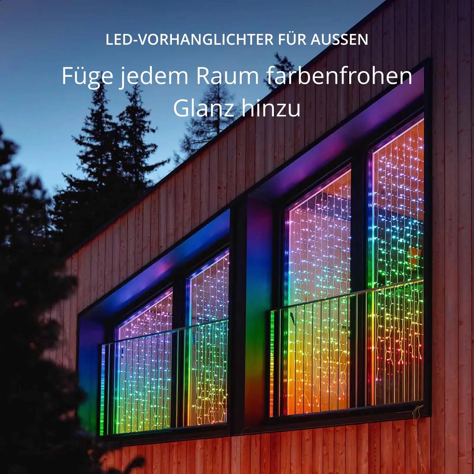 Twinkly nutikas kardinvalgusti 210 LED — sobib siseruumidesse ja – detailne vaade