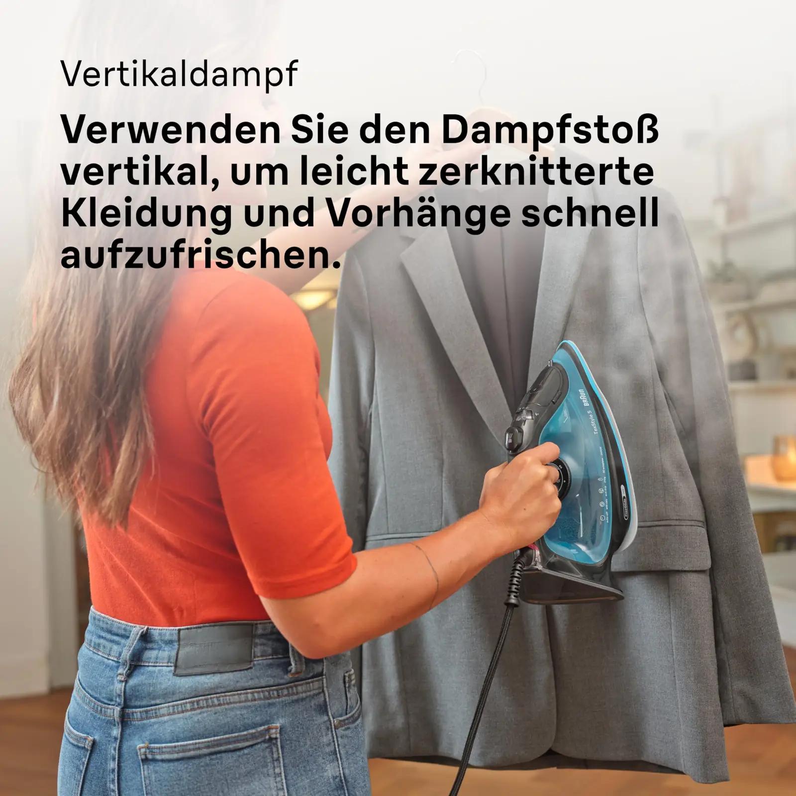 Braun aurutriikraud TexStyle 5 – kiire tulemus ja vastupidav tald – kasutusnäide
