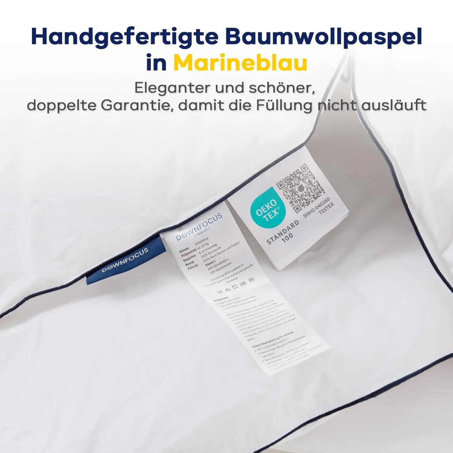 DOWNFOCUS unereis: naturaalne 135×200 suletekk mugavuseks – kasutusnäide