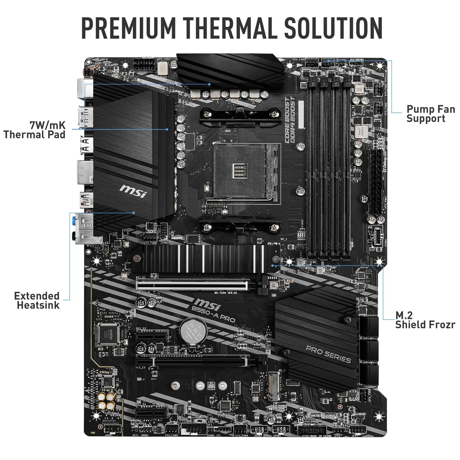 MSI 7C56-002R emaplaadid – detailne lähivaade