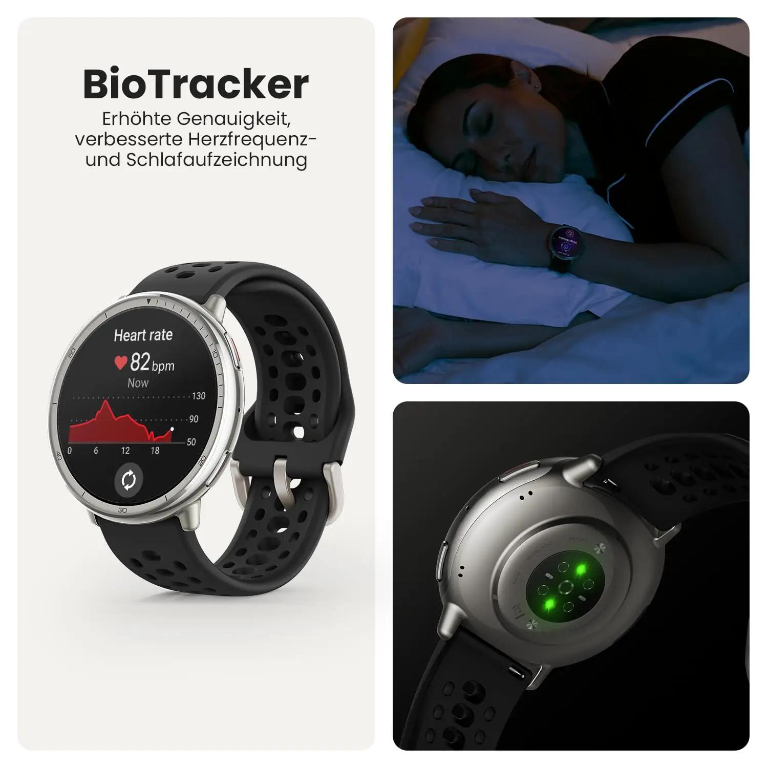 Amazfit nutikell 44 mm — sportlik disain ja püsiv aku – lisavaade