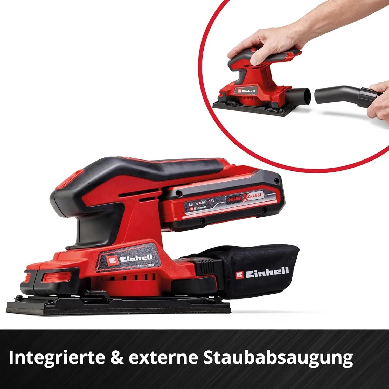 Einhell juhtmevaba lihvija — kompaktne power X-Change abivahend – pilt 8
