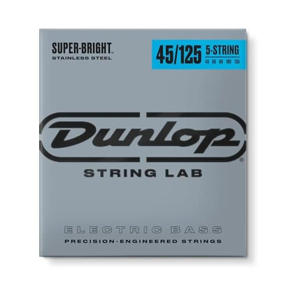 Jim Dunlop terasbassikeelte komplekt — särav heli ja vastupidavus