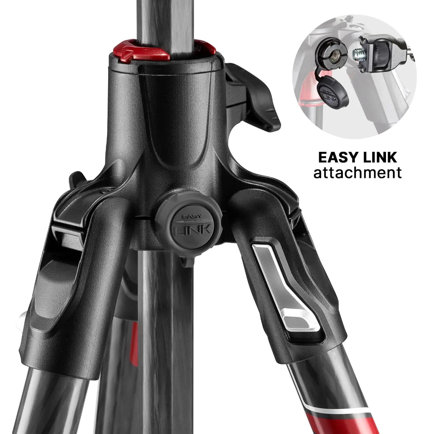 Manfrotto süsinikkiust reisistatiiv professionaalsele – pilt 7