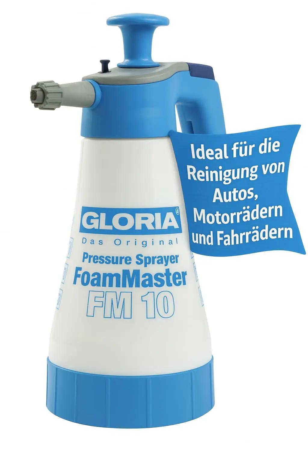 Gloria plastmassist 1L vahtpihusti — tõhus puhastusvahend
