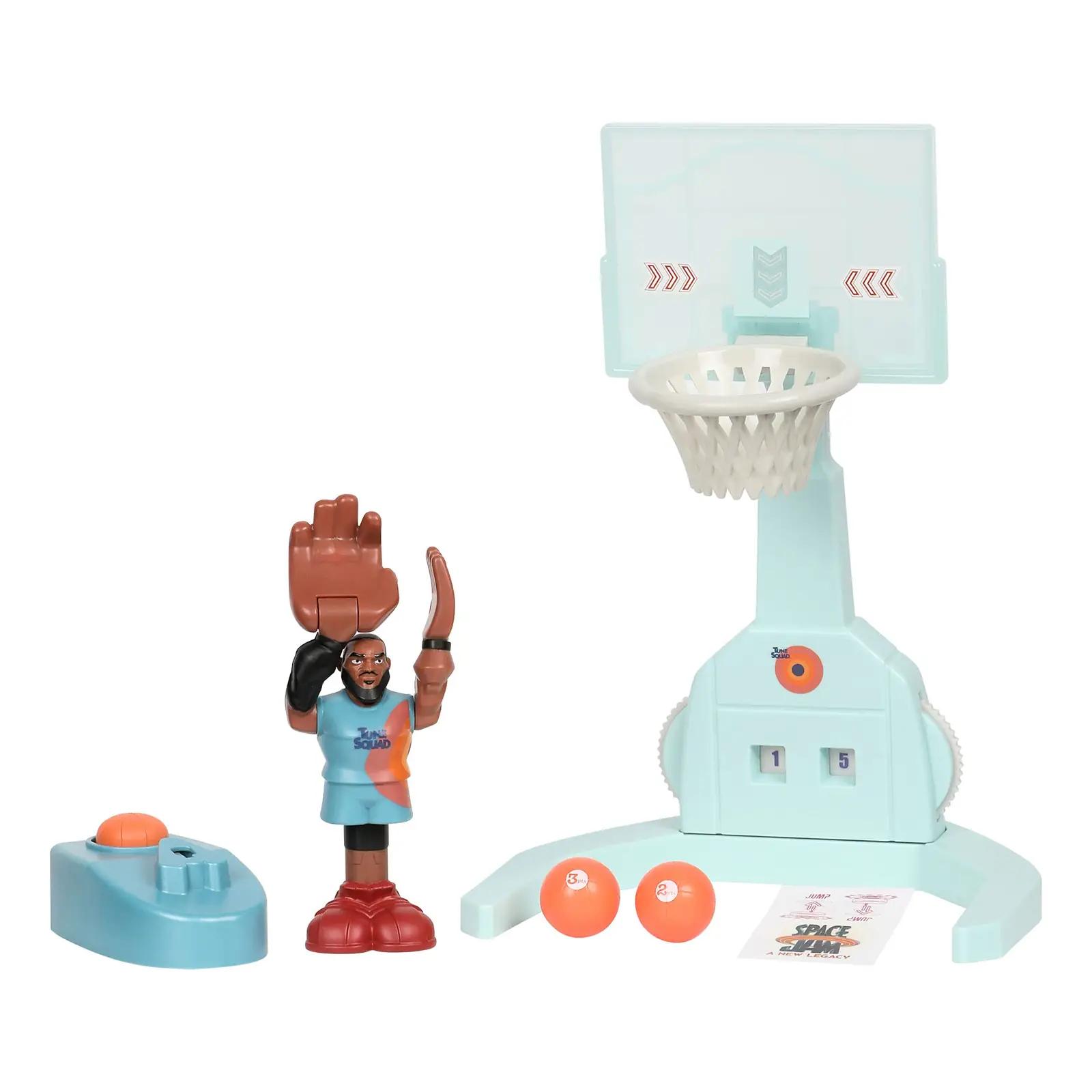 Famosa Space Jam mänguline plastikust korvpallikomplekt lastele – pilt 8