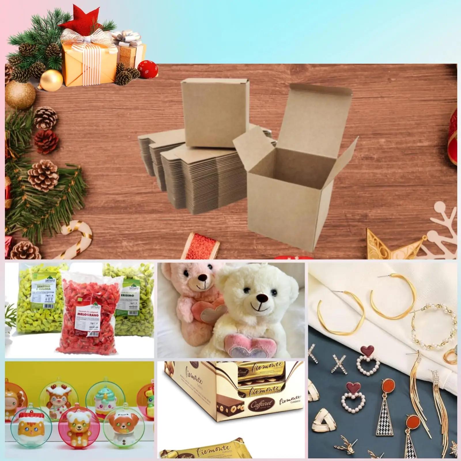 Festa Centro kingakarbid kraftpaberist – 50 tk, 10x10x10 cm – pilt 9