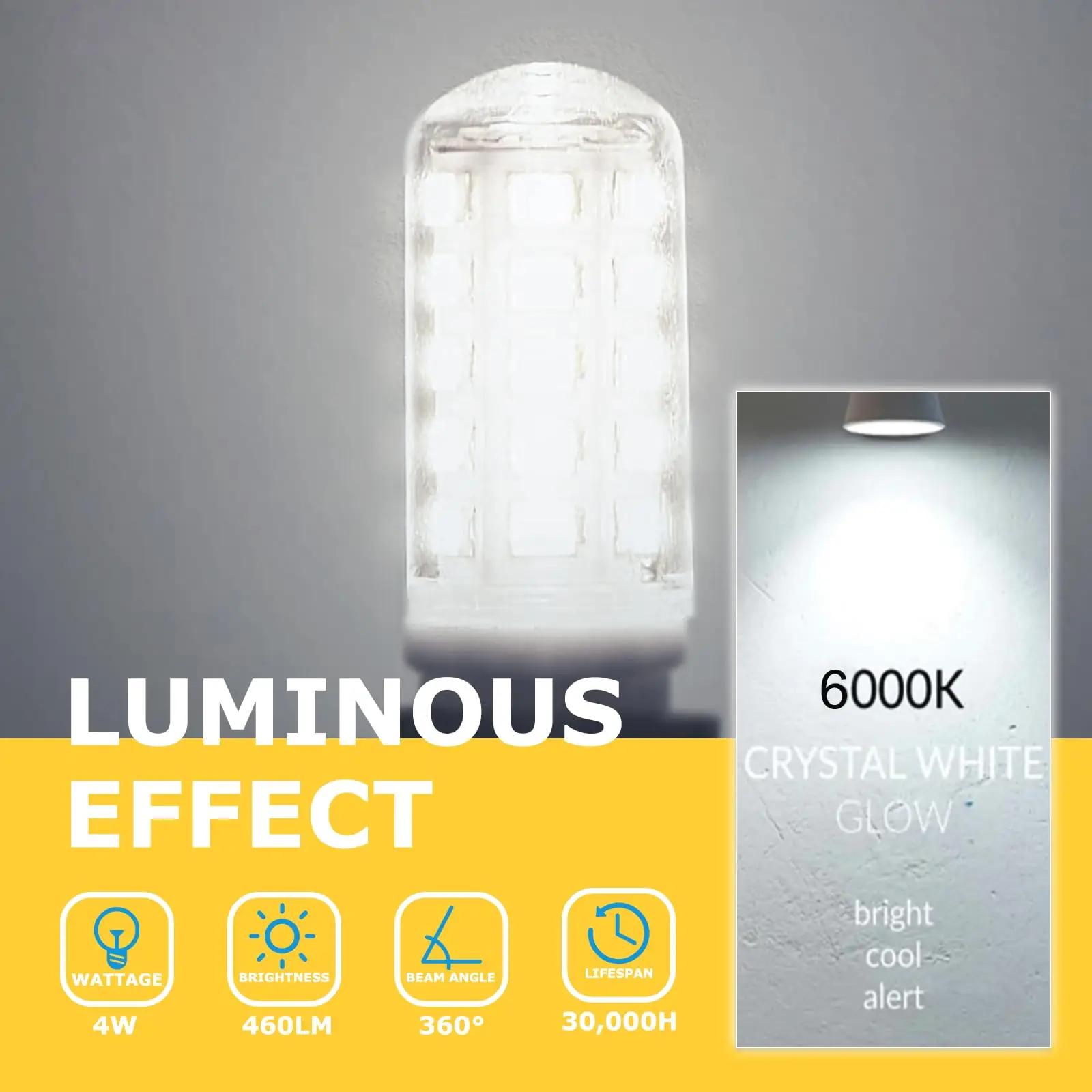 Mizlay energiasäästlik G9 LED 4W külmvalge 6000K – detailne vaade