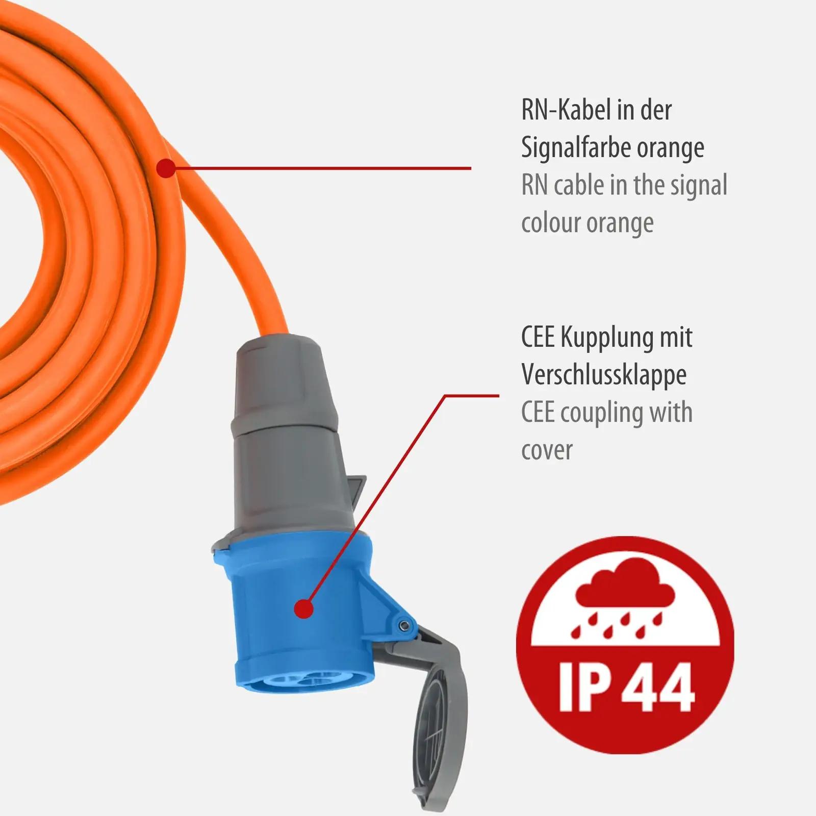 Brennenstuhl vastupidav väliskaabel 10 m — turvaline – pakend ja tarvikud