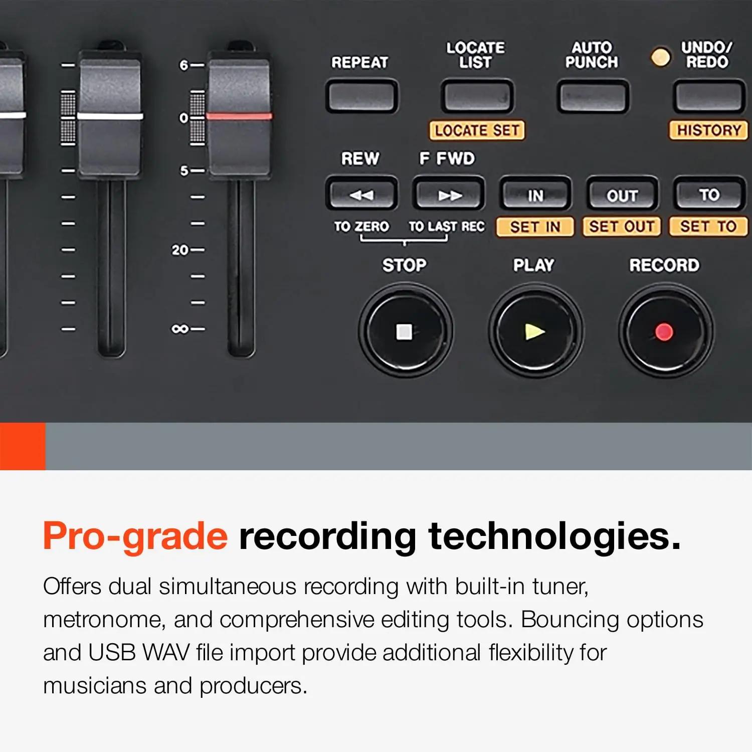 Tascam portatiivne 8-radiline salvestaja – pilt 7