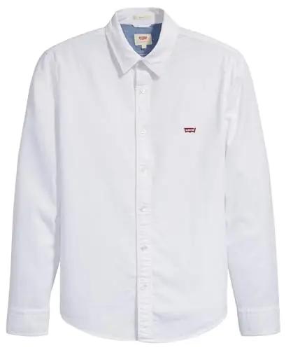 Levi’s valge puuvillane särgike — mugav igapäevaks M – pilt 6