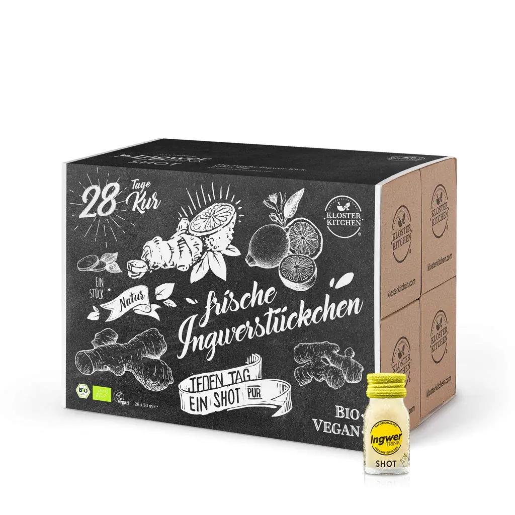 Kloster Kitchen ingwer-shotid 28×30 ml — mahe ja energiatandev – lisavaade