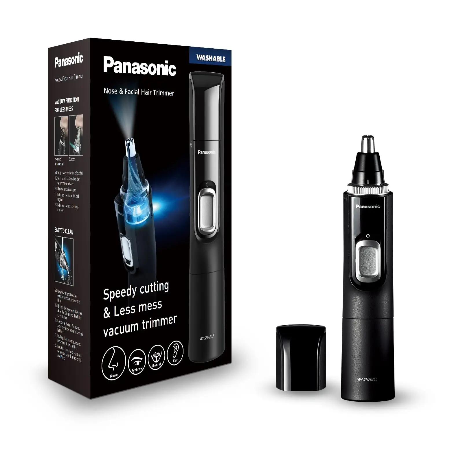 Panasonic stiilne roostevaba ninakarvatrimmer — veekindel