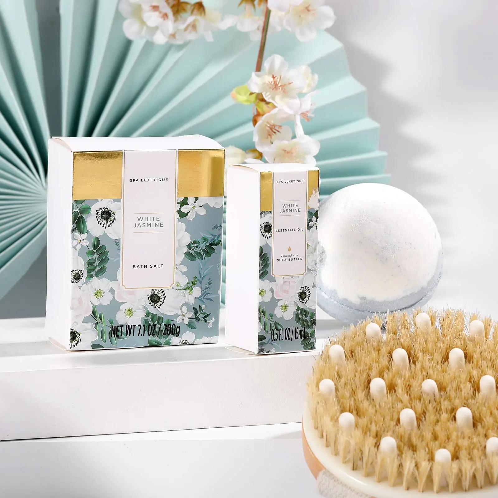 spa luxetique spa-hoolduskomplekt 15-osaline lõõgastuseks – kasutusnäide