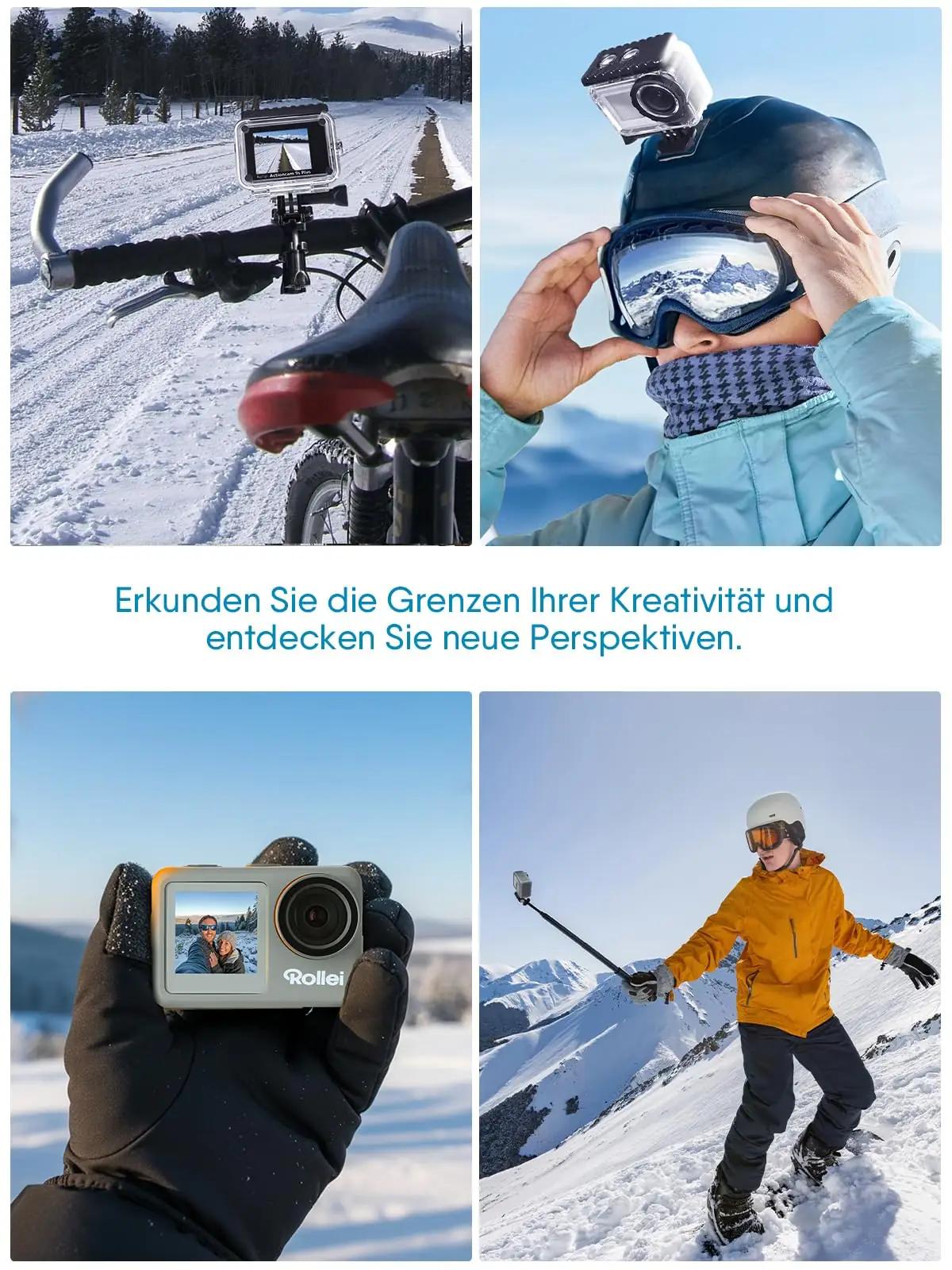 Rollei veekindel action-kaamera 4K kvaliteediga ja – pilt 7
