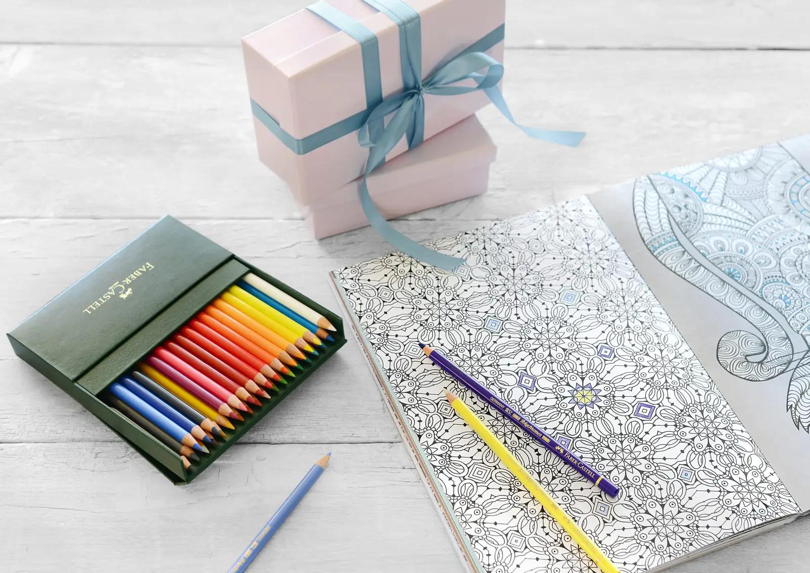 Faber-Castell värvipliiatsid 36 tk – kvaliteetne puidust komplekt – kasutusnäide
