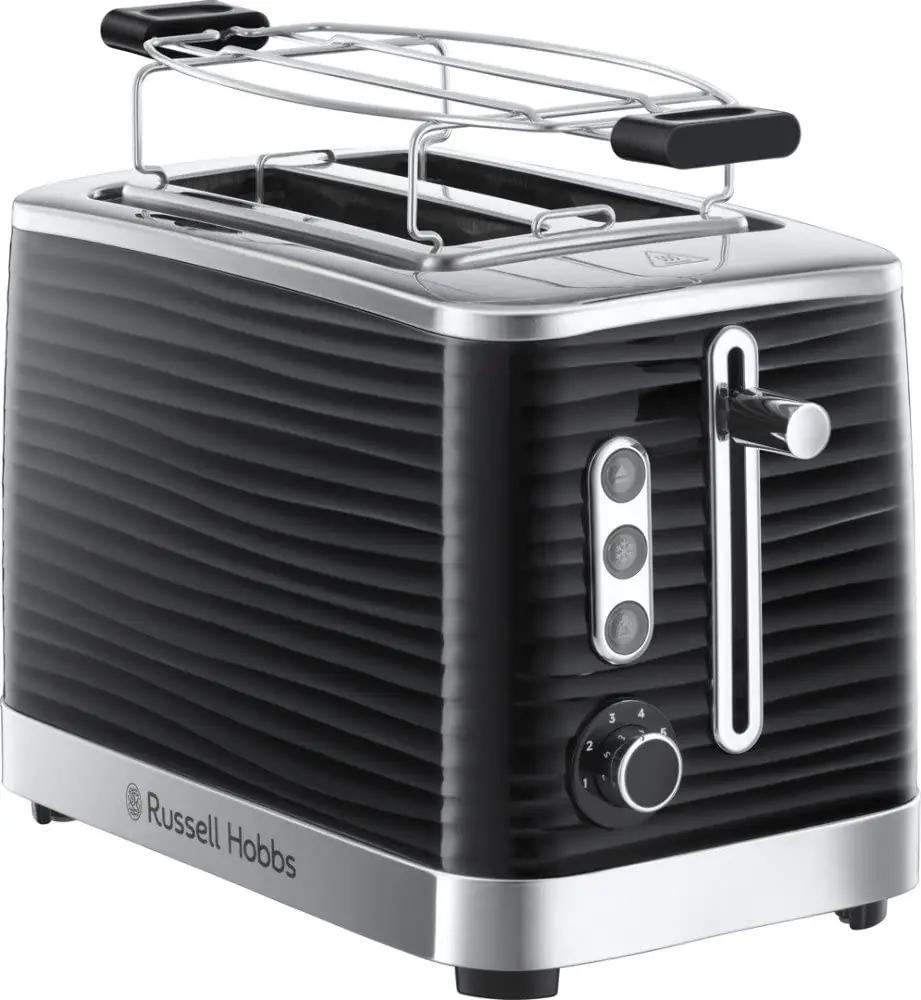 Russell Hobbs kõrgläikega kaksiktoaster — ideaalne hommikusöögiks