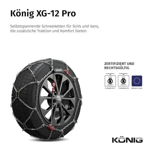 KÖNIG talverehvisüsteem tugevast hartmetallist – XG-12 Pro 240 – detailne vaade