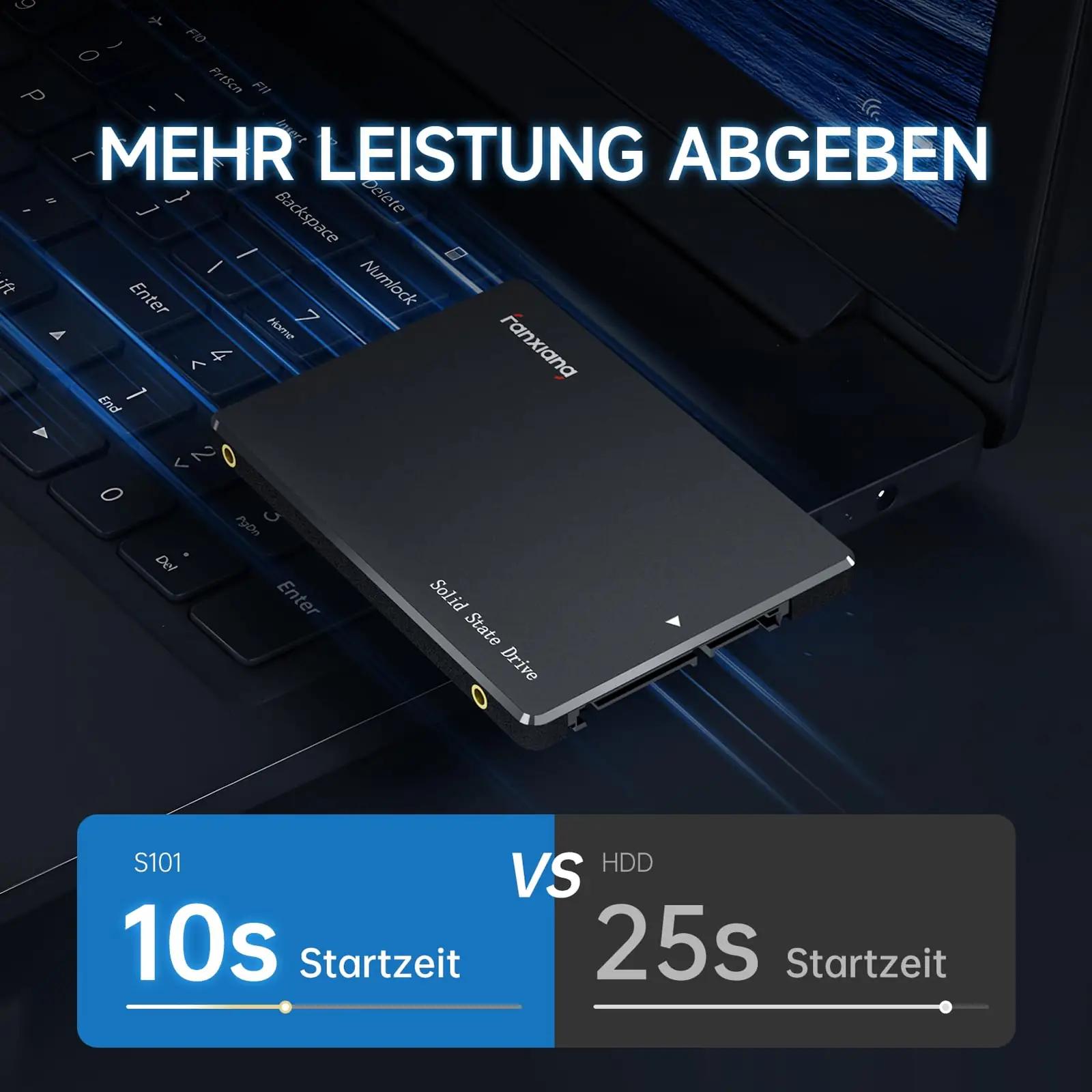 fanxiang S101 4TB SSD — kiire ja vastupidav salvestuslahendus – pakend ja tarvikud