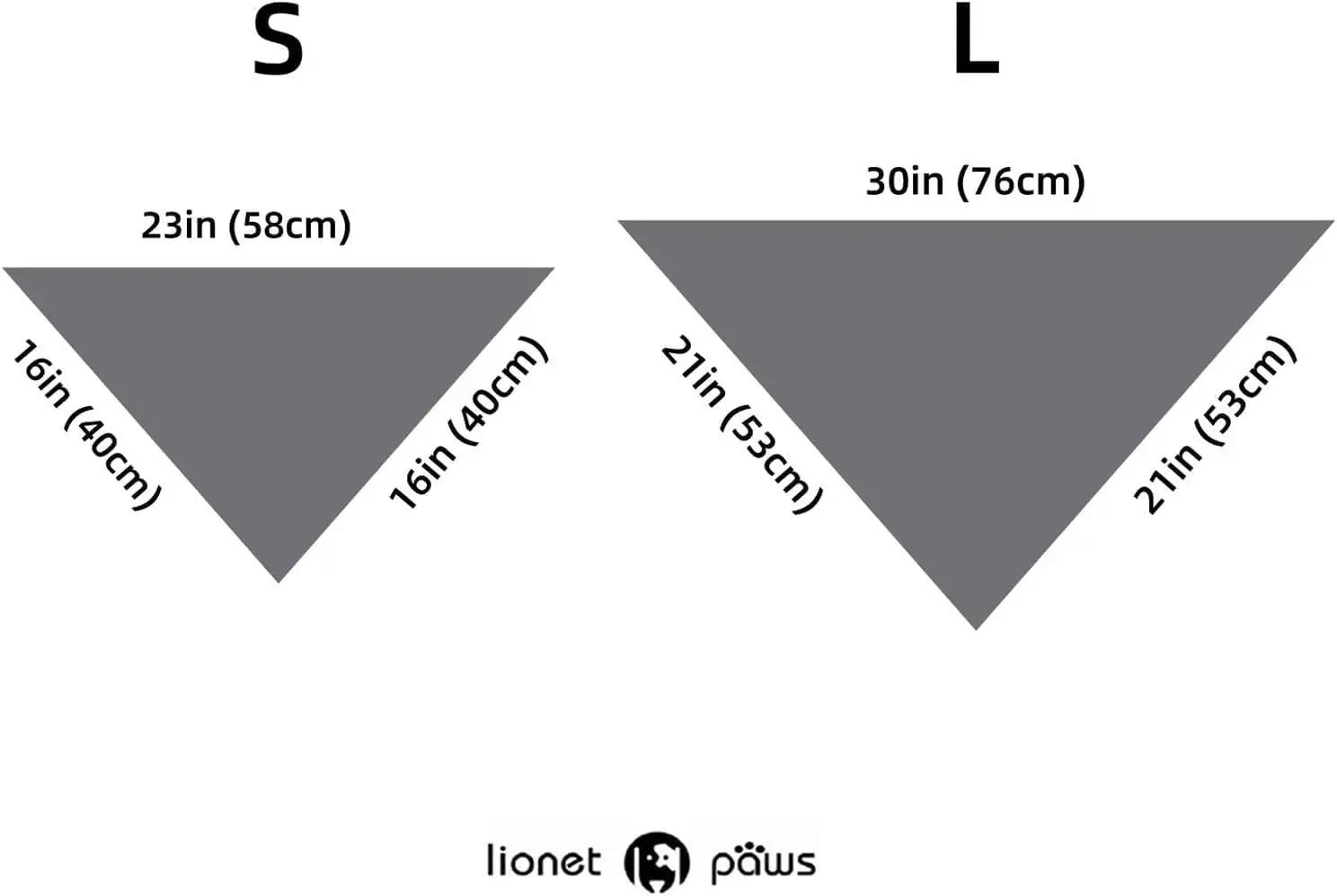 lionet paws pehme puuvillane koera bandana — mugav ja stiilne – pilt 6