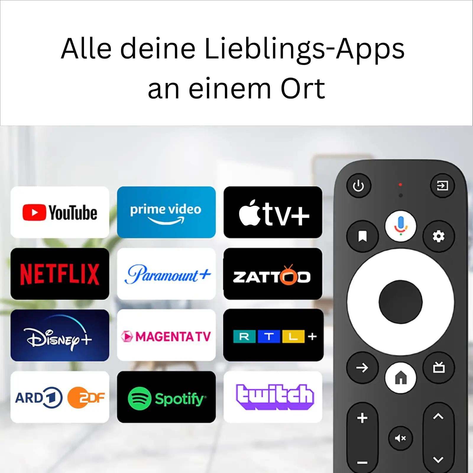 Orbsmart 4K HDR streaming-stick — nutikas TV-lahendus kingiks – pakend ja tarvikud