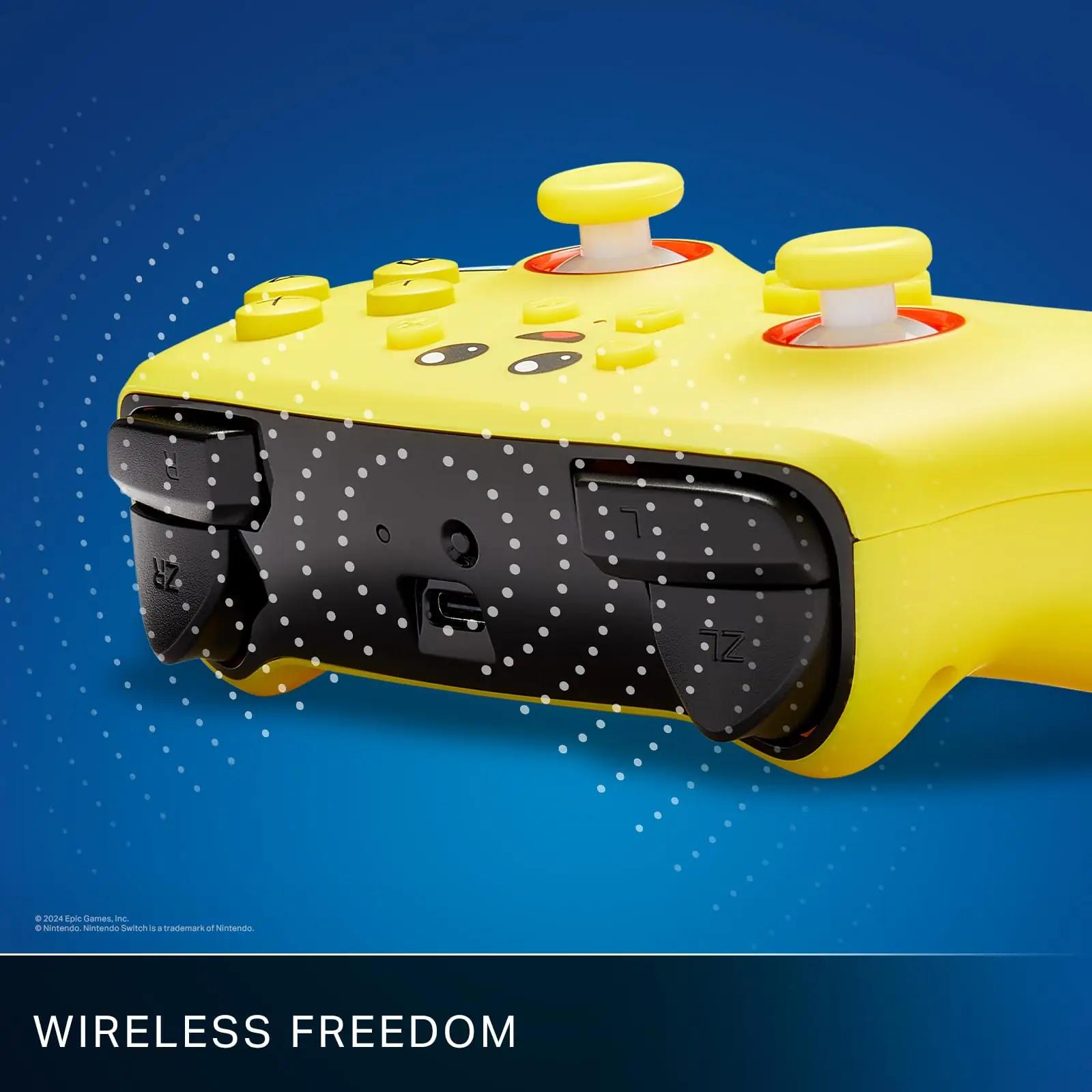 PowerA juhtmevaba Nintendo Switch kontroller — Peely kujundus – lisavaade