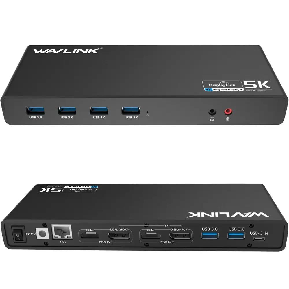 WAVLINK universaalne dokk – mugav mitmeühendus ja 4K dual
