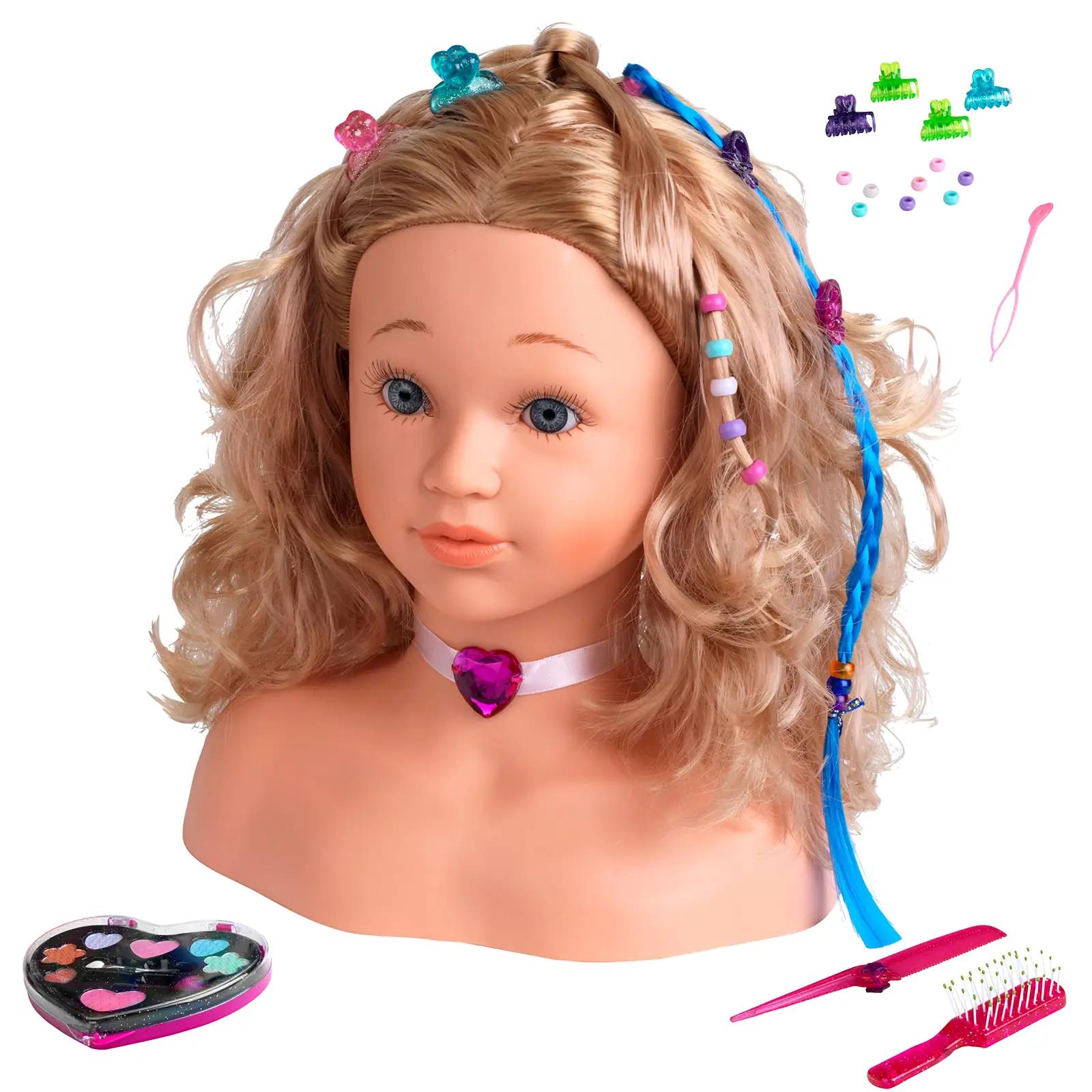 Theo Klein laste friseerimis- ja make-up peakomplekt — mänguline