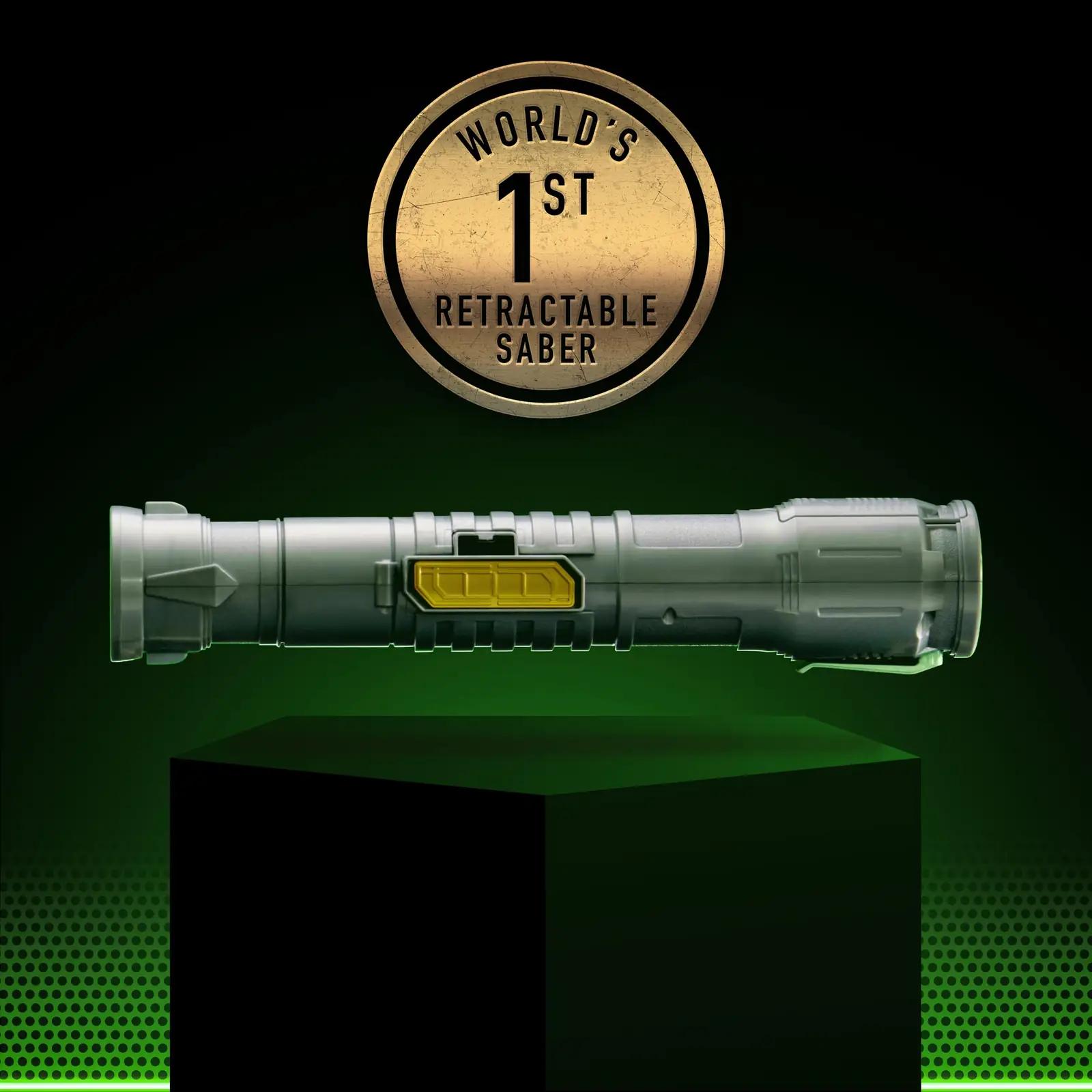 Power Saber rohelise plastikust lasersulgur – pilt 7