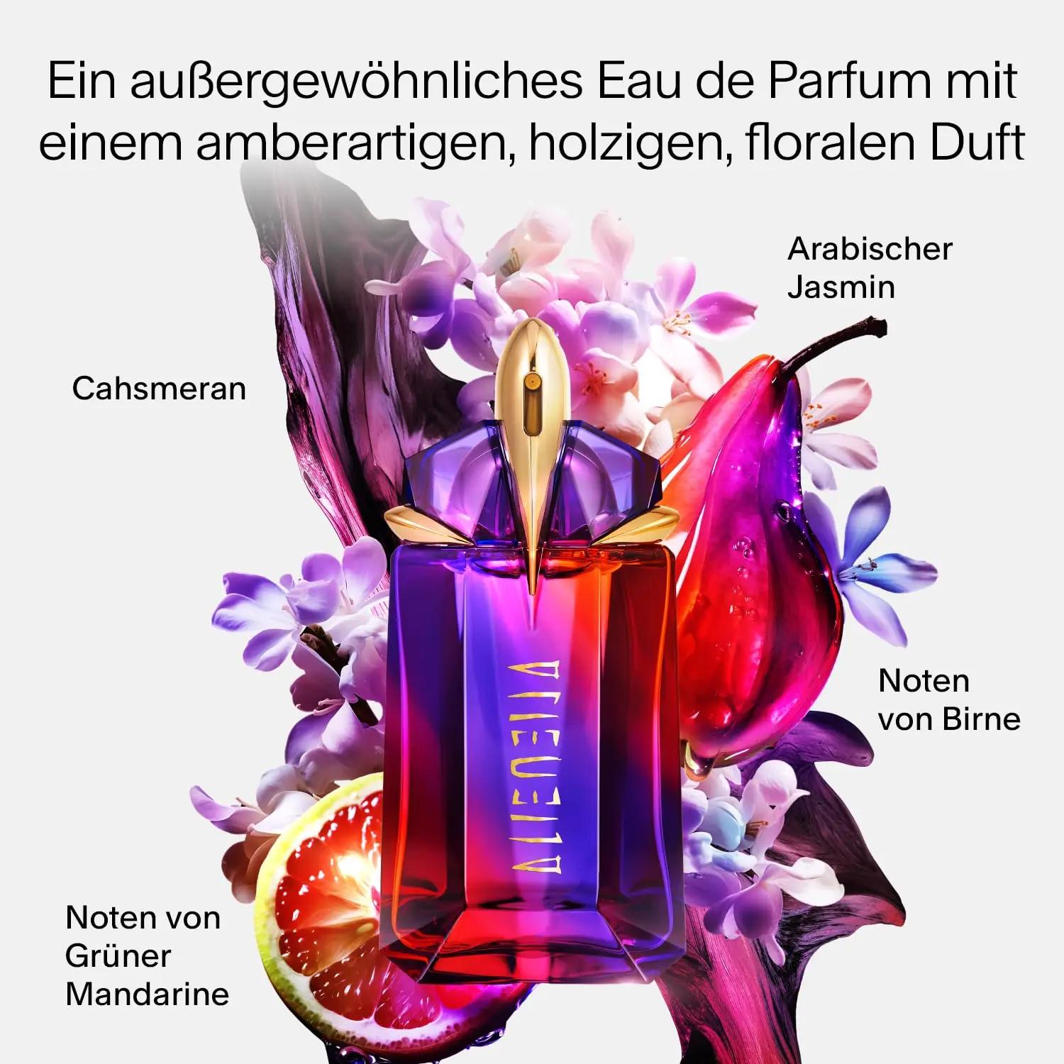 Mugler lõhnavee 30 ml — viljakas, puidune ja lilleline kingitus – detailne vaade