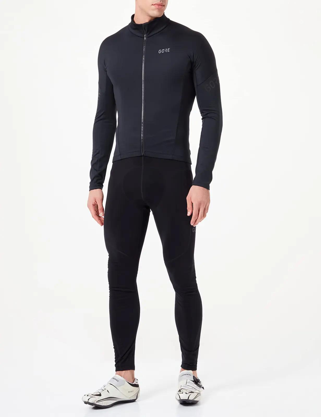 GORE WEAR termopesu rattapüksid traksidega – soe ja hingav – detailne vaade