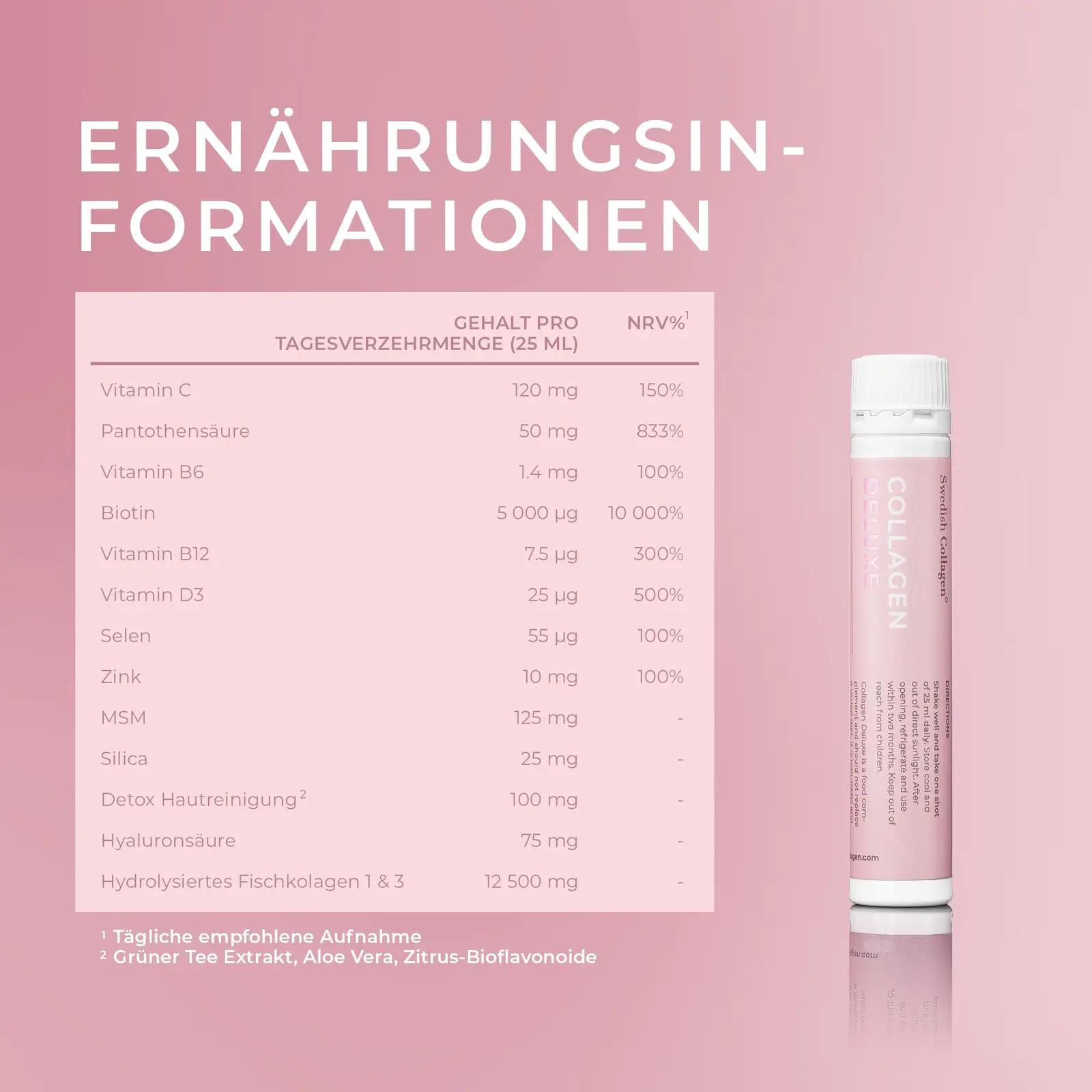 Swedish Collagen vedel kollageen 20x25ml nahale ja juustele – pilt 8