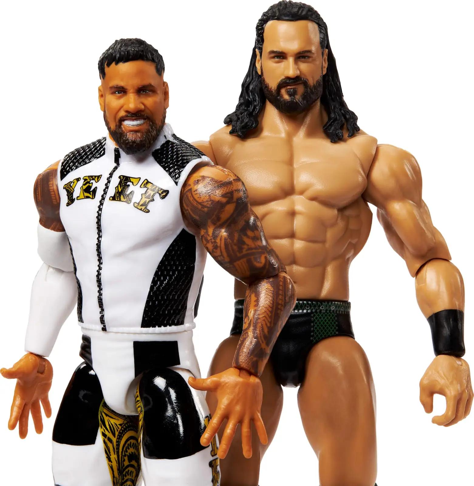Mattel realistlik WWE actionfiguuride komplekt – pakend ja tarvikud