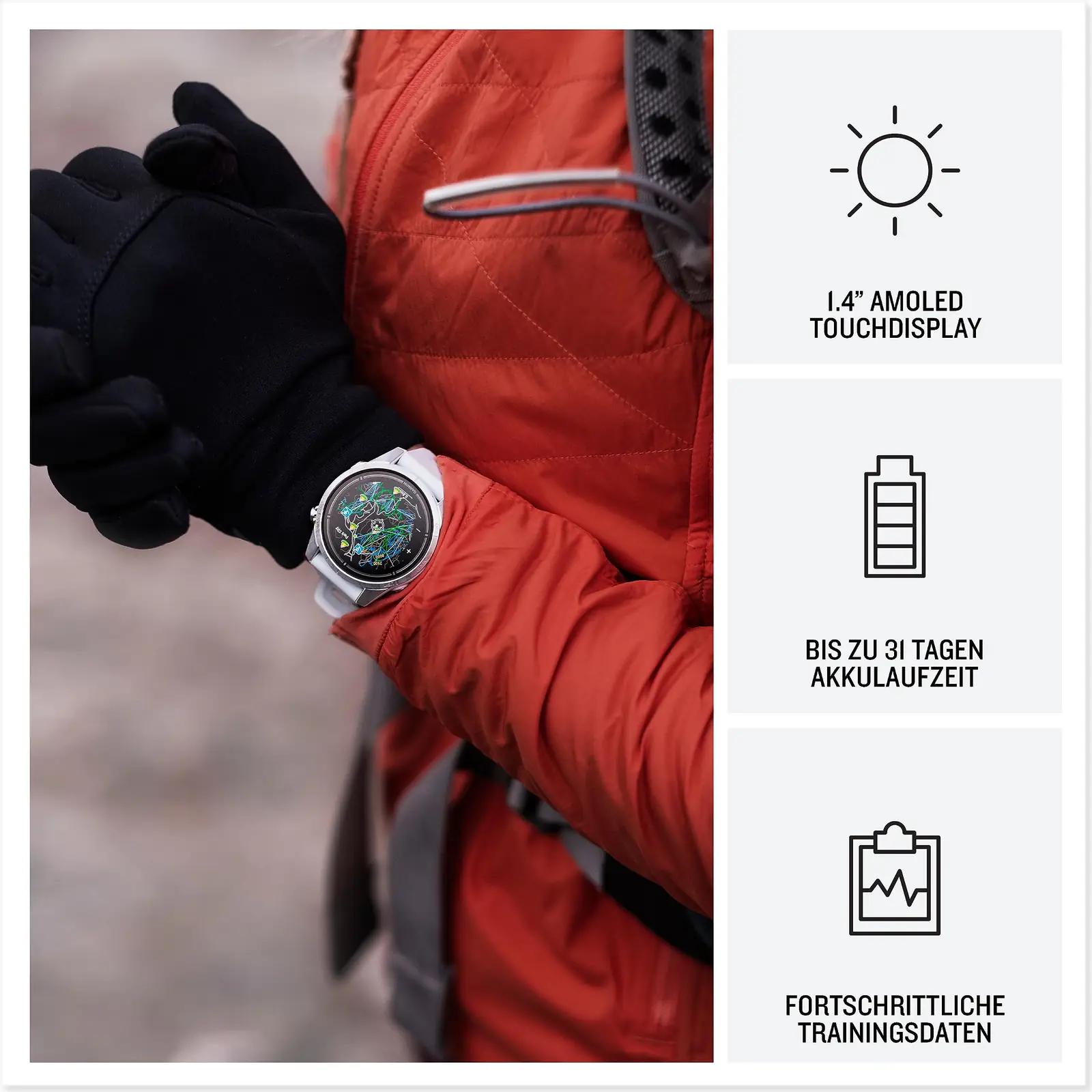 Garmin stiilne Epix Pro 51mm – AMOLED ja pikk akuiga – pakend ja tarvikud