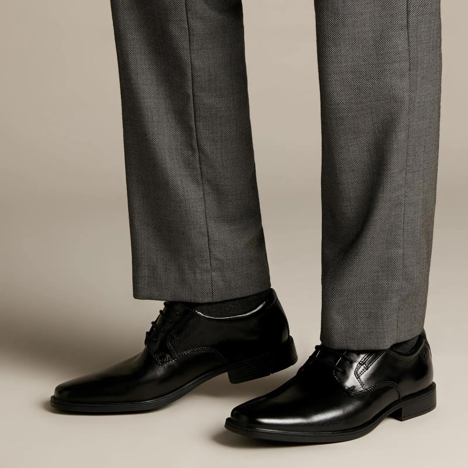 Clarks nahast meeste Derby — pidulik ja vastupidav jalats – pilt 8