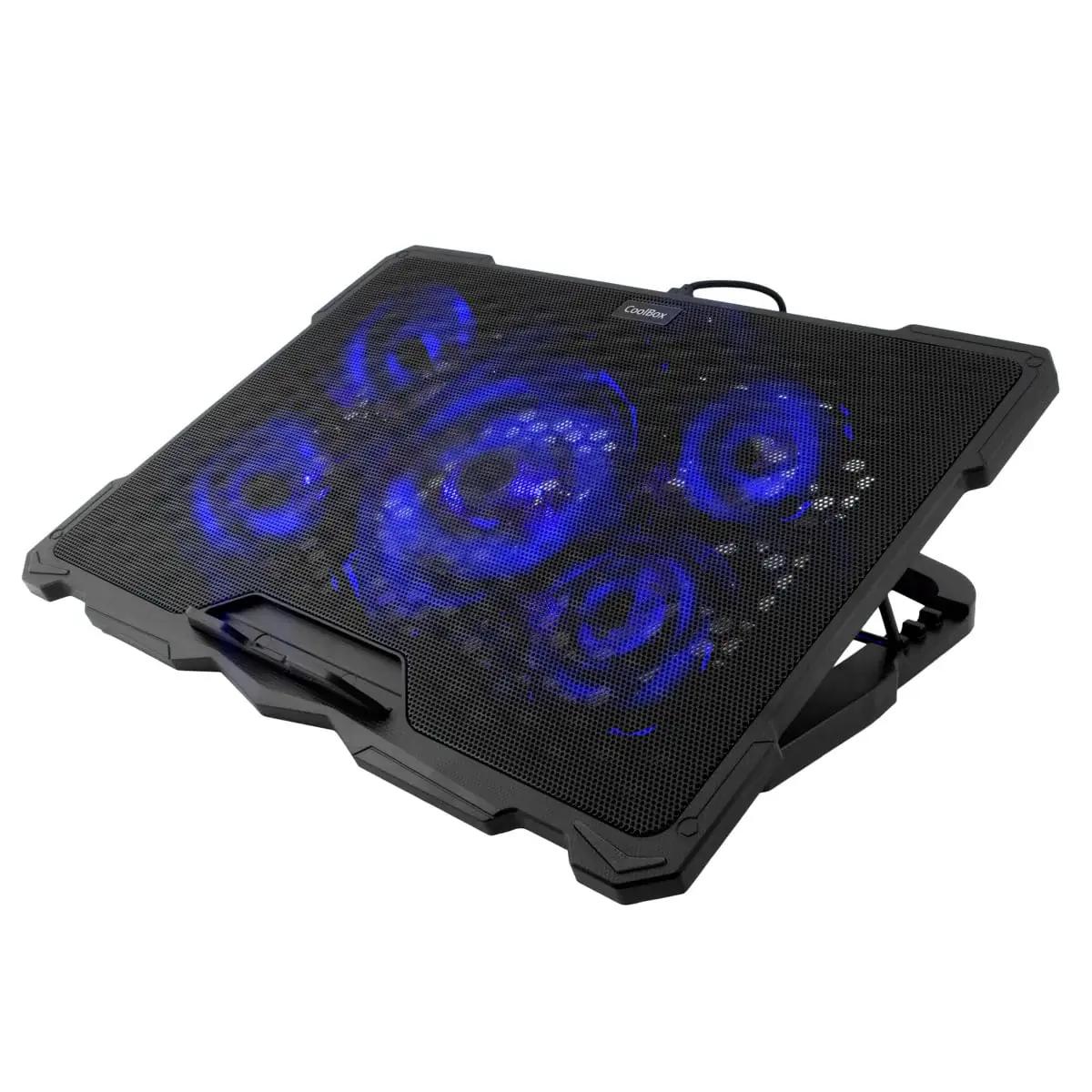 CoolBox jahutusalus sülerile — vaikne LED-ventilaatoritega