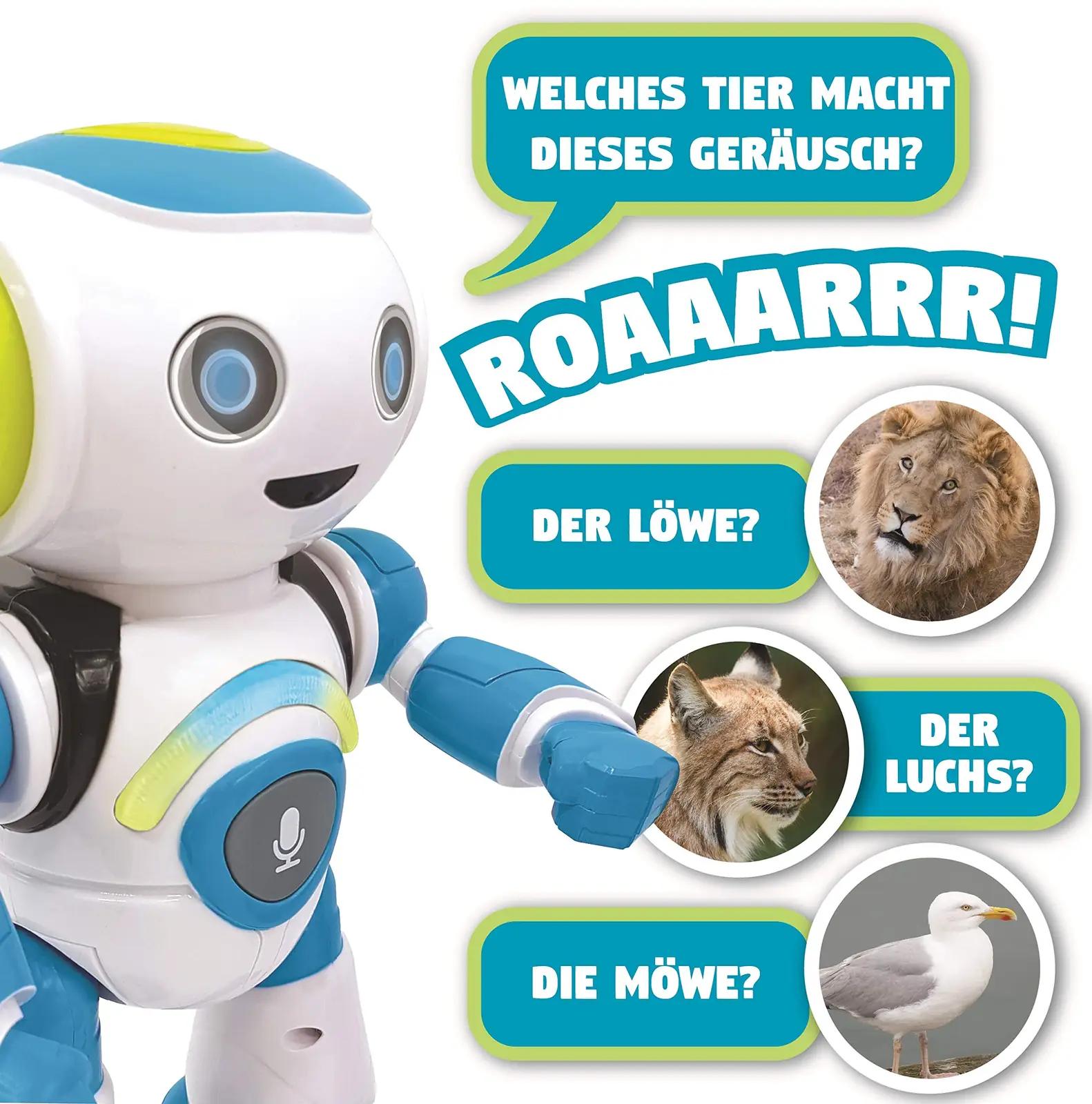 Lexibook plastist õppiv Powerman Jr. robot lastele (ROB20DE) – lisavaade