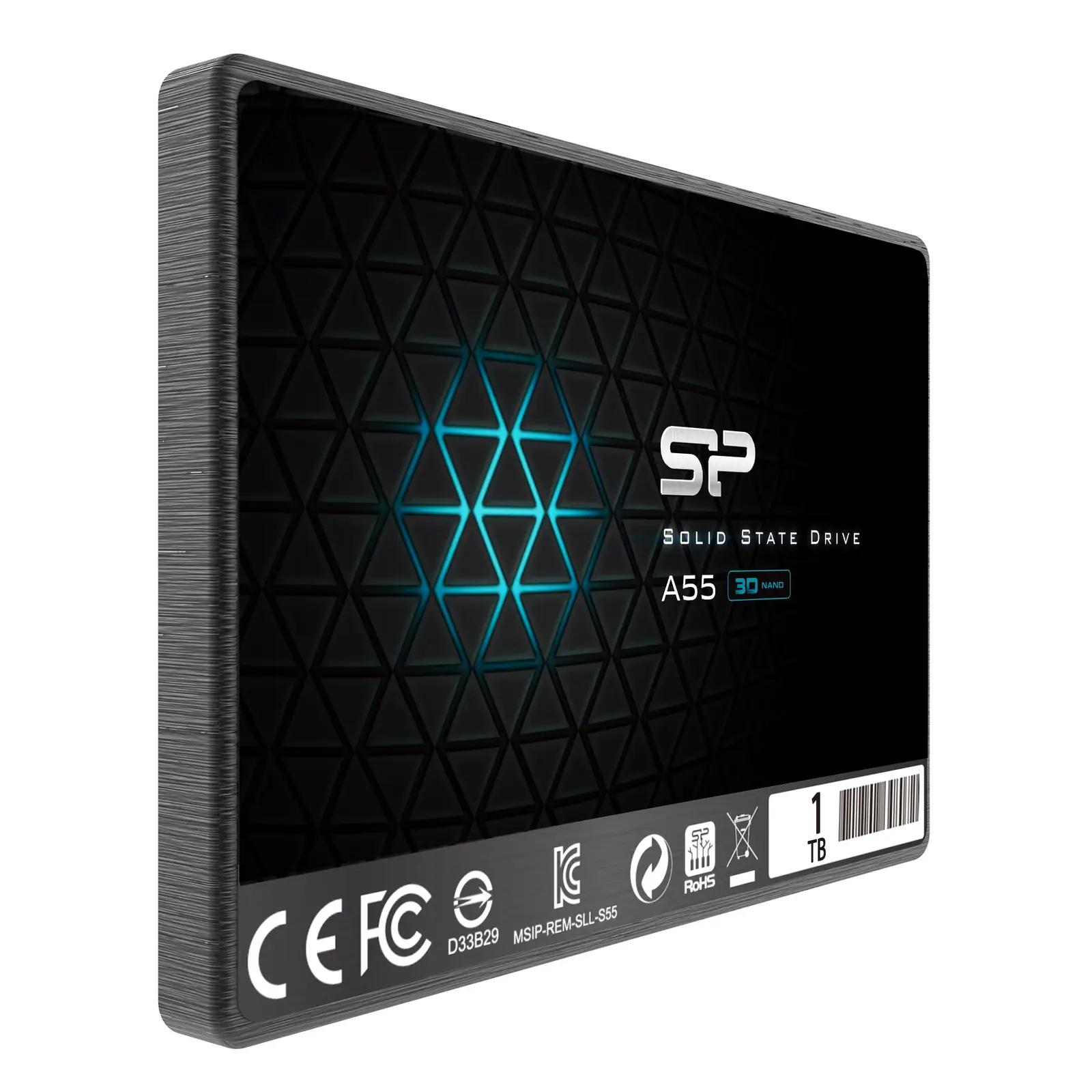SP Silicon Power Upgraded Version ssd – detailne lähivaade