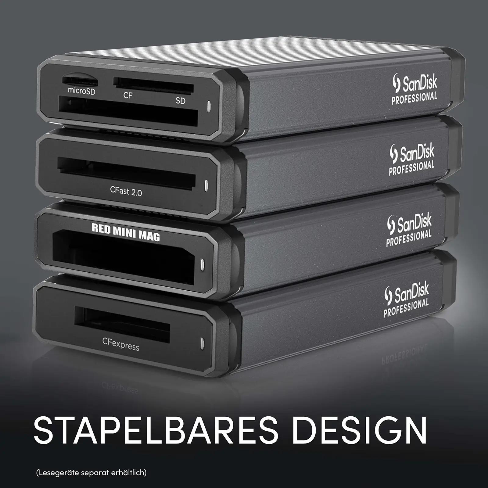 SanDisk Professional kiire CFexpress-kaardilugeja — USB-C ühilduv – pilt 6