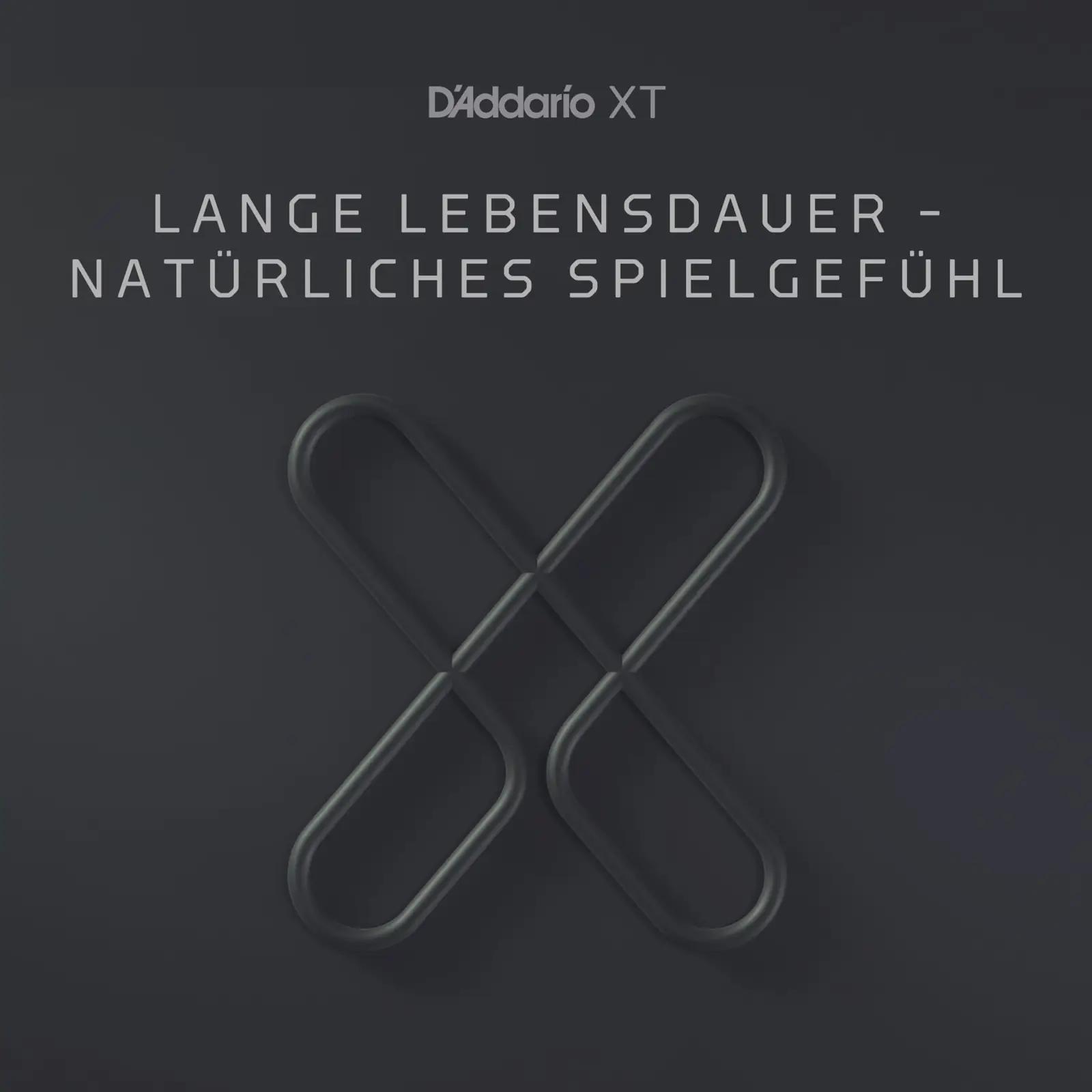 D'Addario XTE1046-3P elektrokitarakeeled – detailne lähivaade