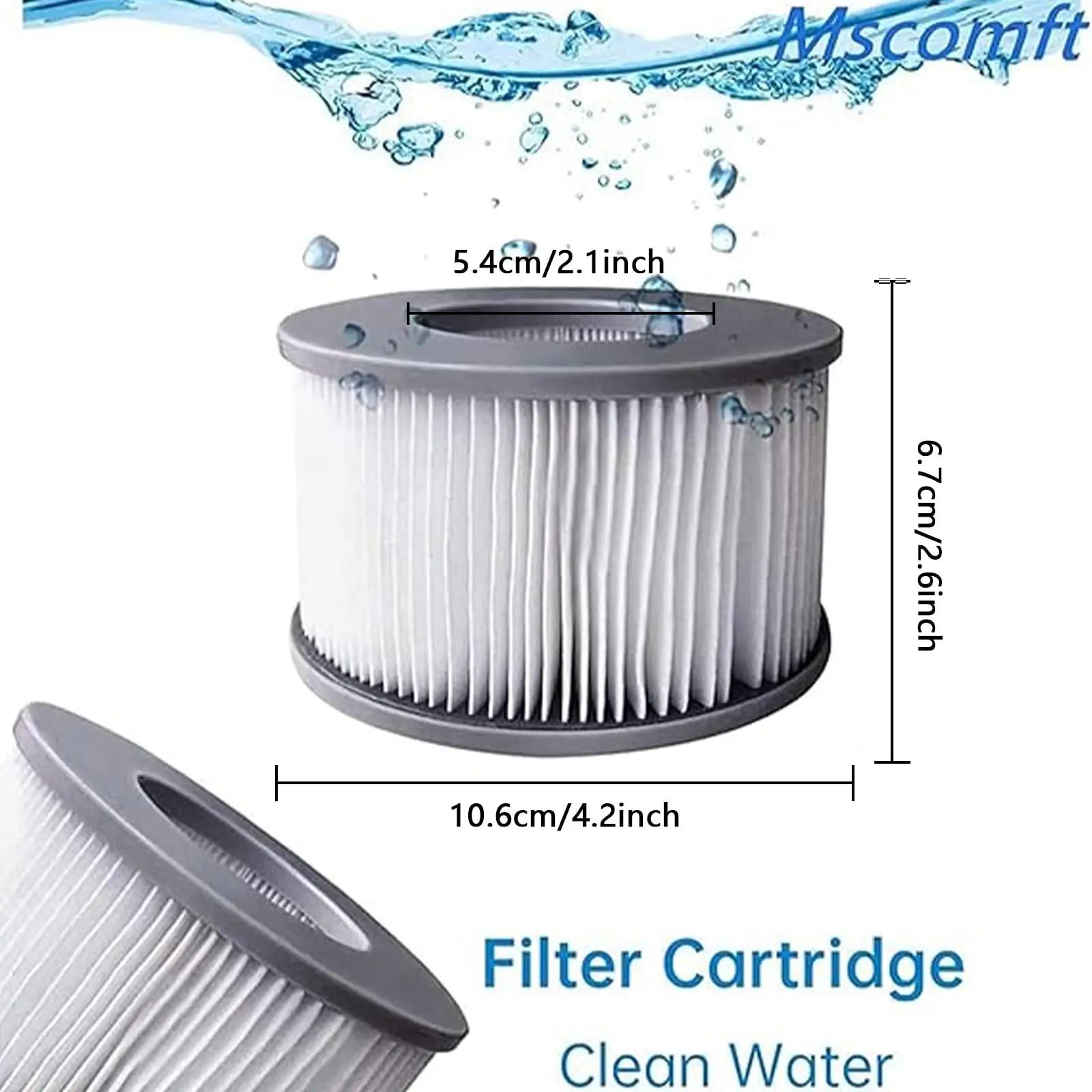 Mscomft 12-osaline plastikust basseini filtrikomplekt – detailne vaade