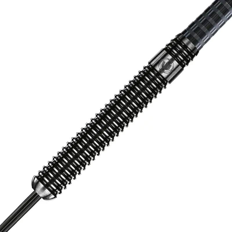 WINMAU wolframist profi steel-tip nooled 22 g – matt must – pakend ja tarvikud