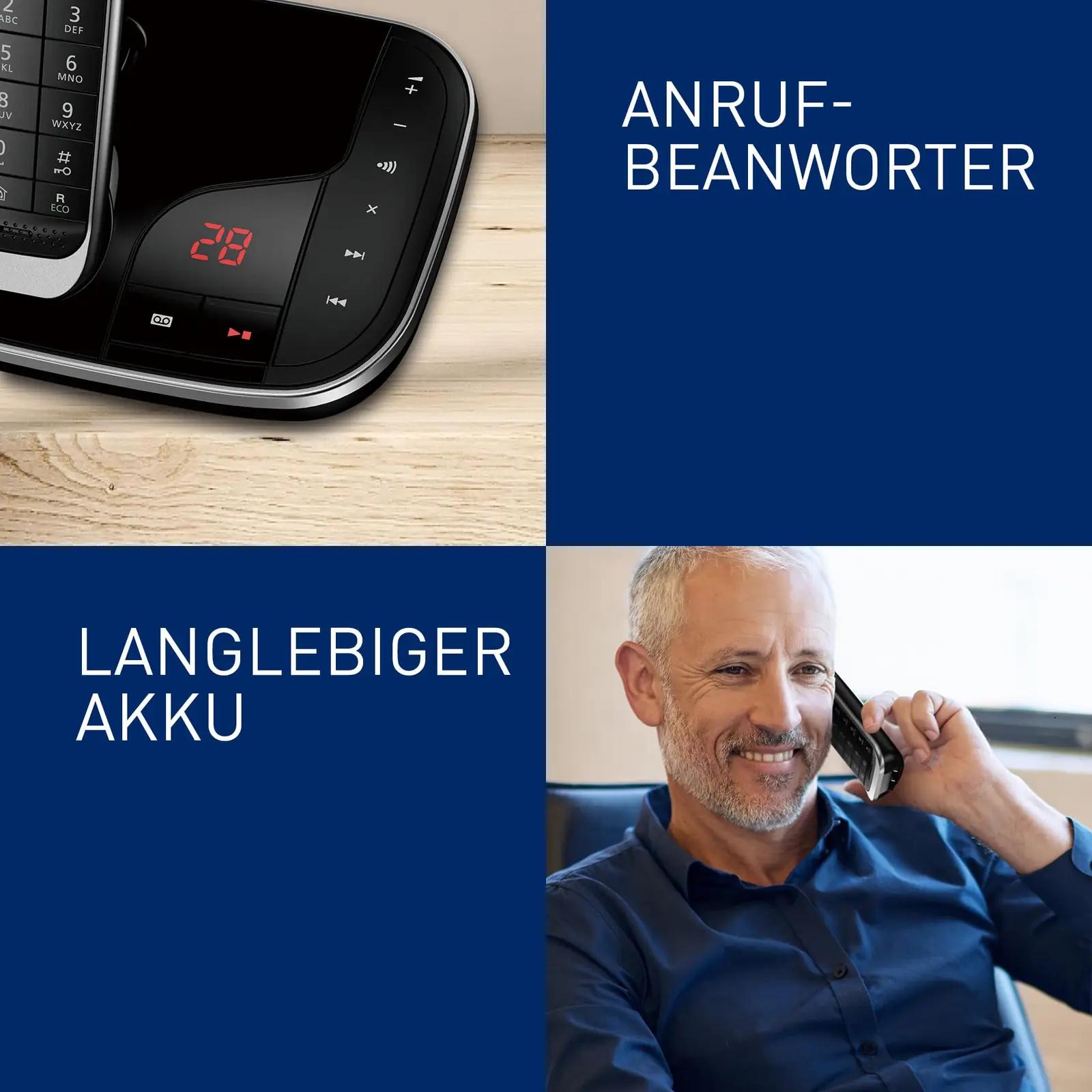 Panasonic vastupidav puuristtelefon metallkorpusega — selge heli – kasutusnäide