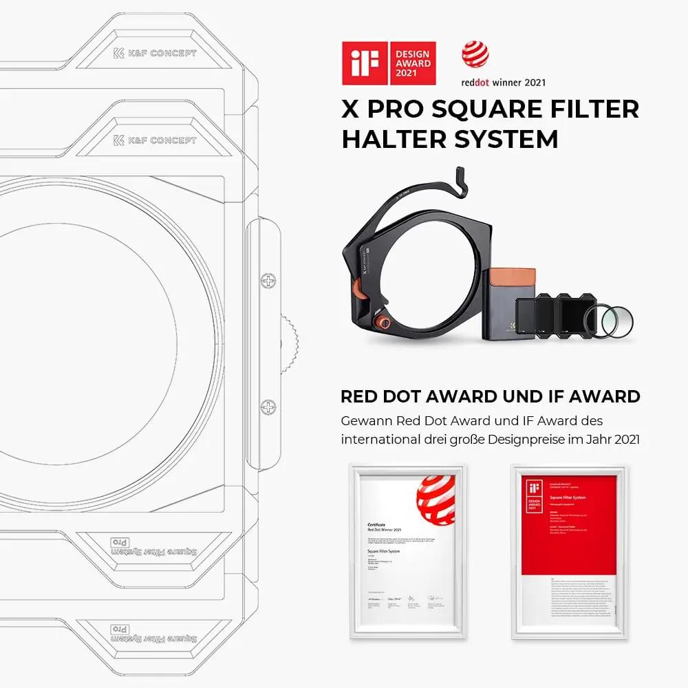 K&F CONCEPT vastupidav optiline filterkomplekt – pilt 9