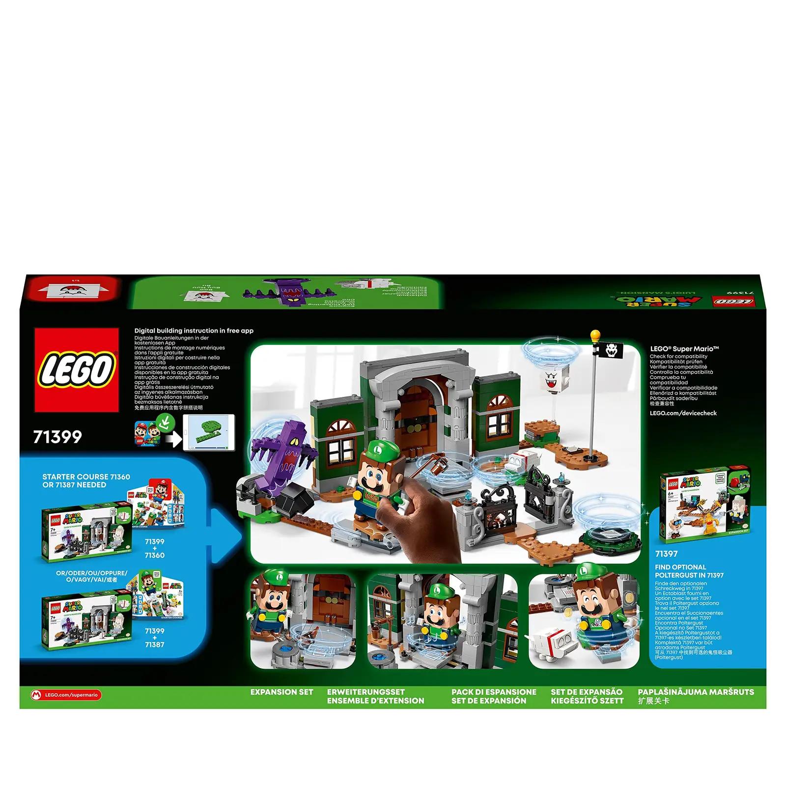 LEGO mänguline Super Mario Luigi’s Mansion — sissepääsu komplekt – pilt 7