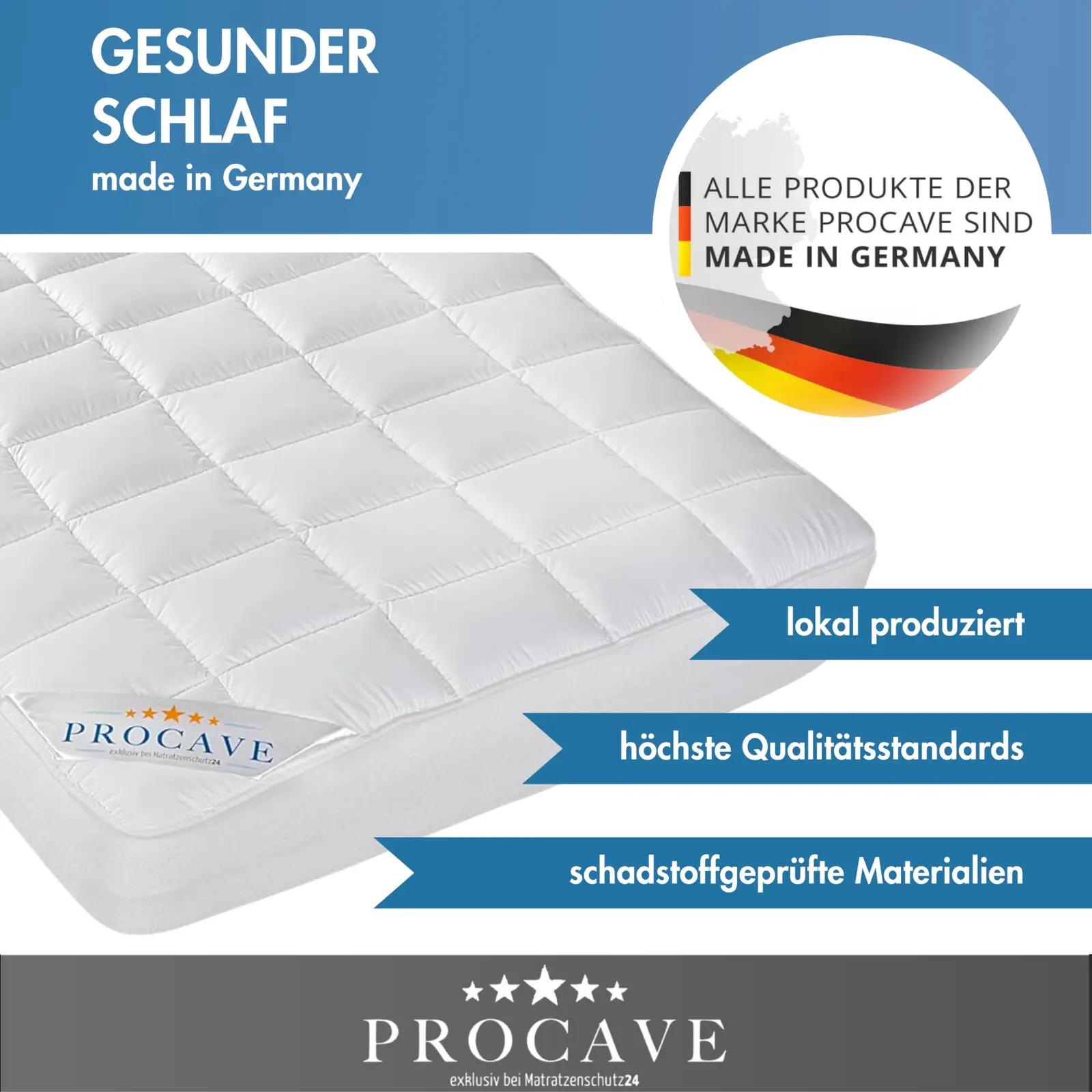 PROCAVE pehme Micro-Comfort madratsikaitse 160×200 cm – pakend ja tarvikud