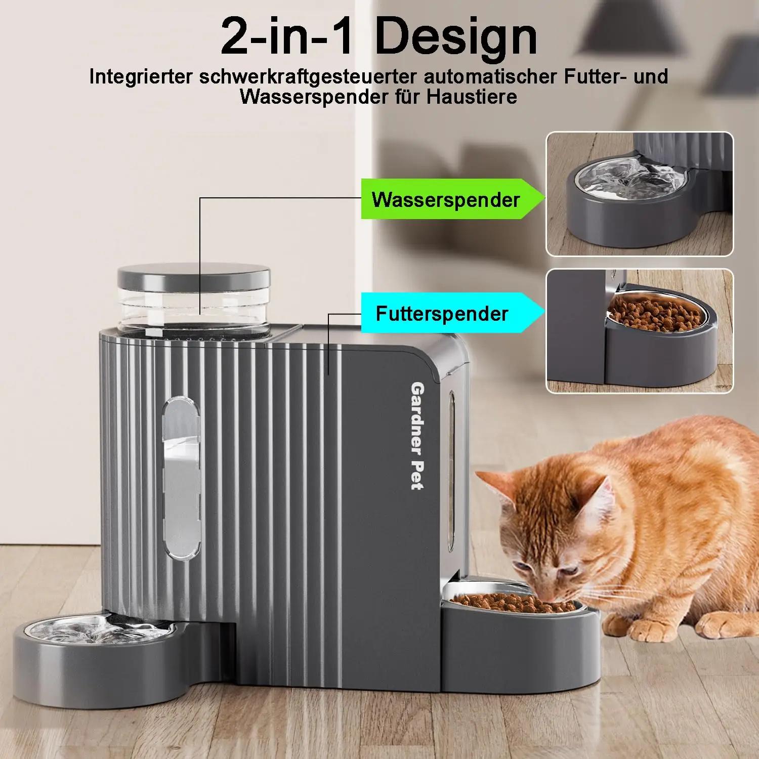 Gardner Pet automaatne 2-in-1 söötja ja veepaak (3L×2) – detailne vaade