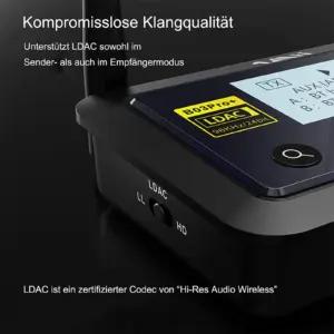 1Mii B03Pro+ bluetooth-adapterid – detailne lähivaade