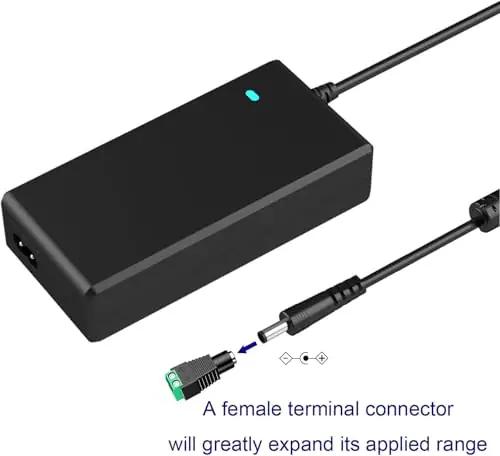 SVNOOC 19V 3.42A toiteadapter – universaalne 65W konverter – detailne vaade