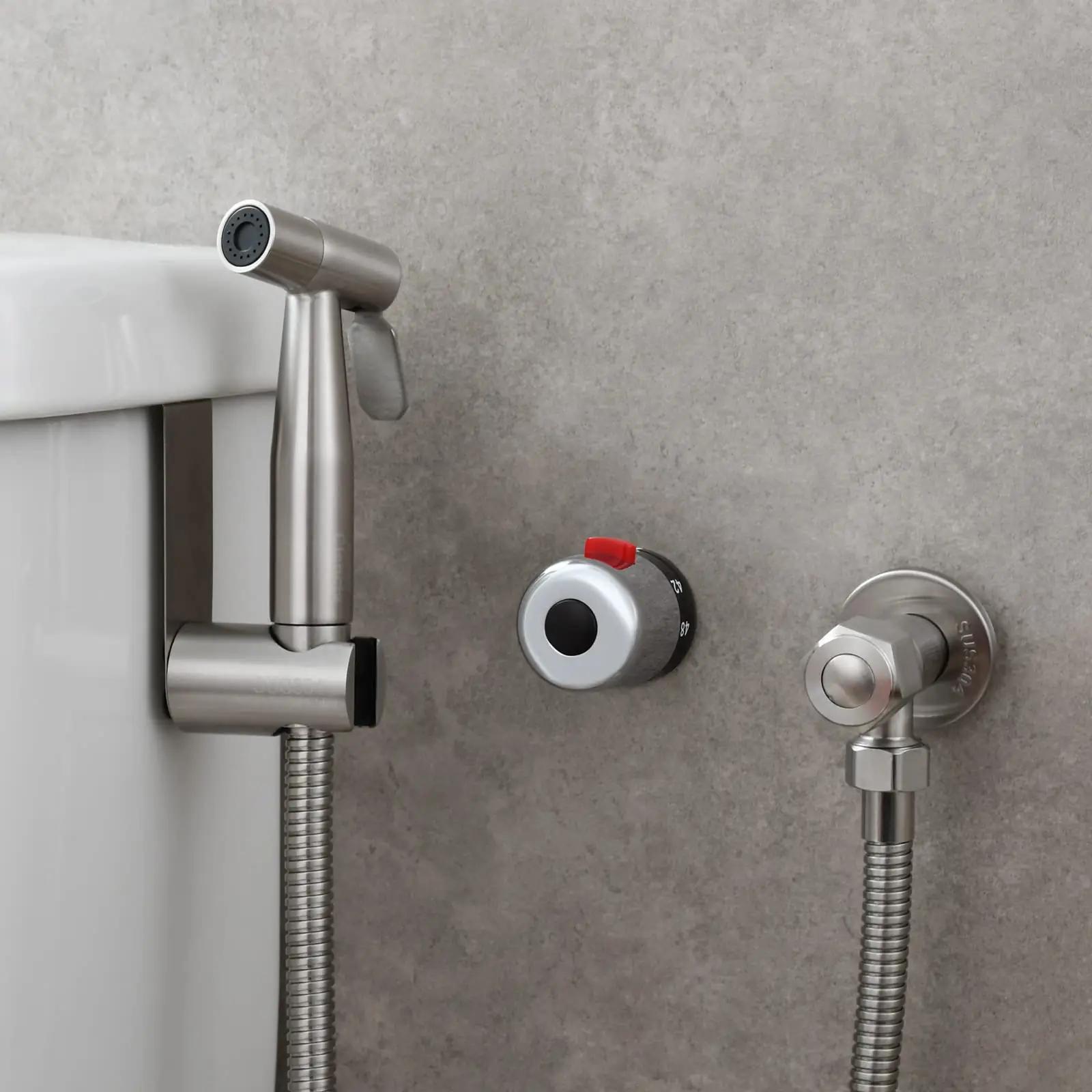 Tecmolog roostevaba bidet-sädelev hügieenidušš dušikomplekt – detailne vaade